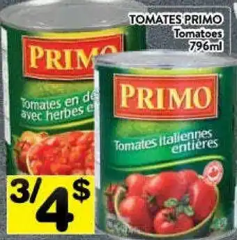Supermarché PA Tomates primo offer