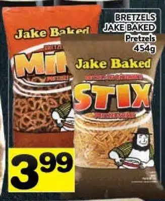 Supermarché PA Bretzels jake baked pretzels offer