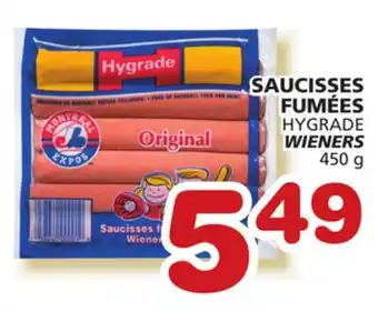 Marches Tradition Hygrade wieners offer