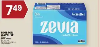 Rachelle-Bery Grocery Zevia soft drink offer