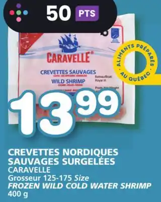 Marches Tradition Caravelle 125-175 size frozen wild cold water shrimp offer