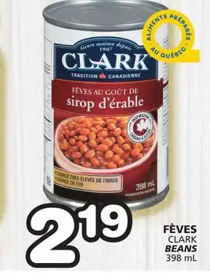 Marches Tradition Clark beans offer