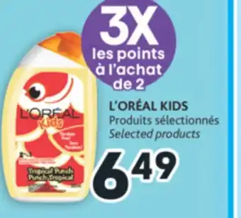 Brunet L'oréal kids produits sélectionnés offer