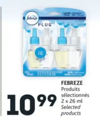 Brunet Febreze produits sélectionnés offer