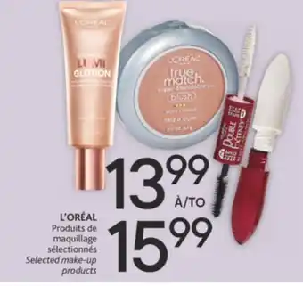 Brunet L'oréal produits de maquillage sélectionnés offer