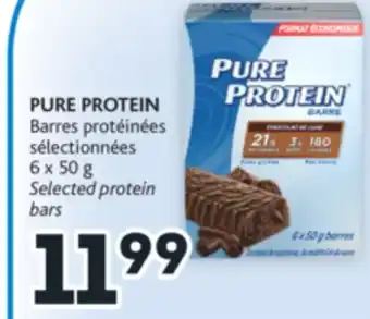 Brunet Pure protein barres protéinées sélectionnées offer