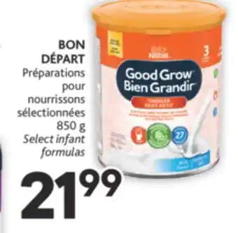 Brunet Bon départ préparations pour nourrissons sélectionnées offer