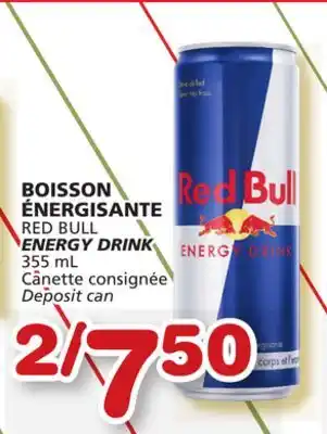 Marché Bonichoix Red bull energy drink offer