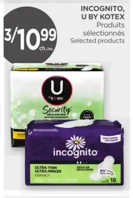 Proxim Incognito, u by kotex offer