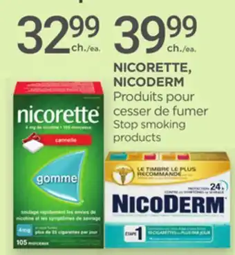 Proxim Nicorette, nicoderm offer