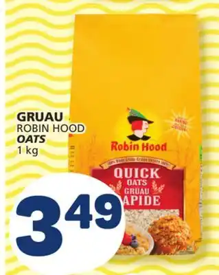 Marché Bonichoix Robin hood oats offer