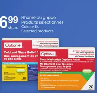 Proxim Option+ rhume ou grippe offer