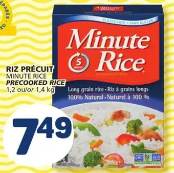 Marché Bonichoix Minute rice precooked rice offer
