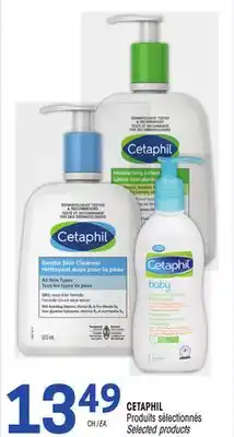 Uniprix Cetaphil produits sélectionnés/selected products offer
