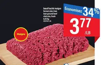 Maxi Bœuf haché maigre offer