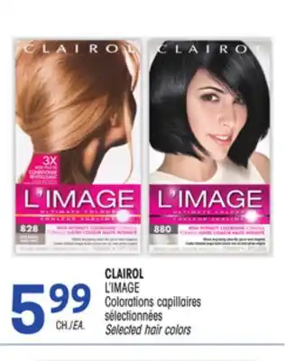 Uniprix Clairol l'image colorations capillaires sélectionnées/ selected hair colors offer