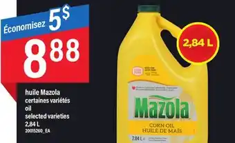 Maxi Huile mazola, 2,84 l offer