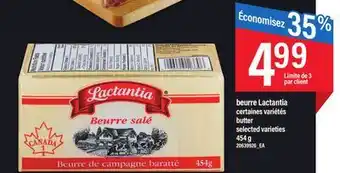 Maxi Beurre lactantia, 454 g offer