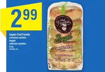 Maxi Bagels chef frankie, 6 un offer