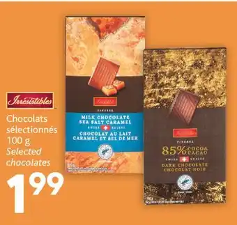 Brunet Irresistibles chocolats sélectionnés offer