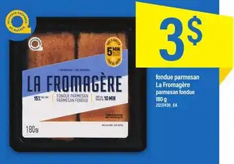 Maxi Fondue parmesan la fromagère 180 g offer