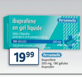 Brunet Personnelle ibuprofène 200 mg offer