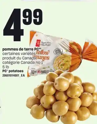 Provigo Pommes de terre pc, 5 lb offer