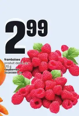 Provigo Framboises, 170 g offer