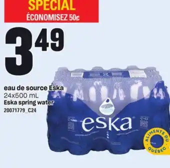 Provigo Eau de source eska, 24x500 ml offer