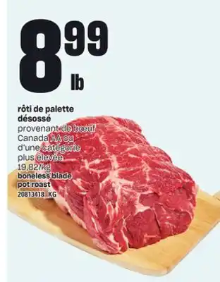 Provigo Rôti de palette désossé offer