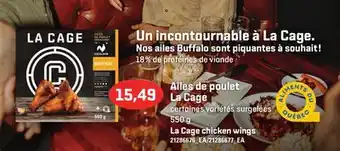 Provigo Ailes de poulet la cage, 550 g offer