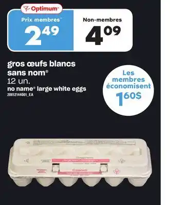 Provigo Gros œufs blancs sans nom , 12 un offer