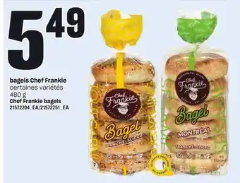 Provigo Bagels chef frankie, 480 g offer