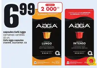 Provigo Capsules café agga, 10 un offer