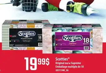 Provigo Scotties original ou supreme emballage multiple de 18 offer