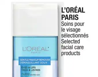 Jean Coutu L'oréal paris selected facial care products offer