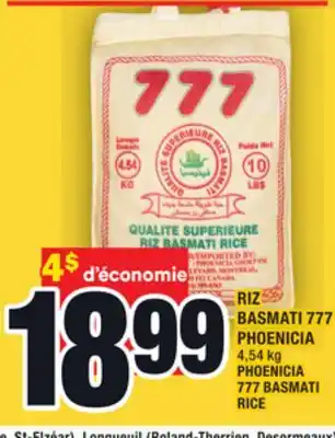 Super C Riz basmati 777 phoenicia | phoenicia 777 basmati rice offer