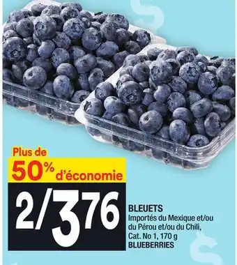 Super C Bleuets | blueberries offer