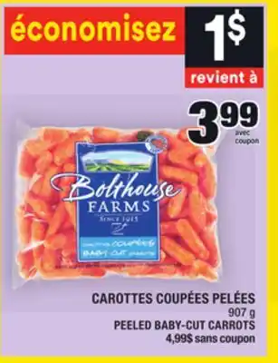 Super C Carottes coupées pelées bolthouse farms | bolthouse farms peeled baby-cut carrots offer