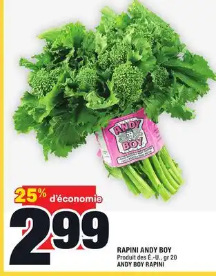 Super C Rapini andy boy | andy boy rapini offer