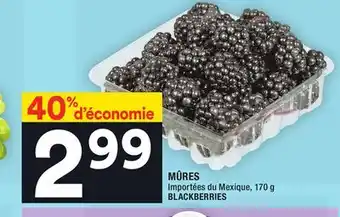 Super C Mûres | blackberries offer