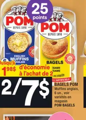Super C Bagels pom | pom bagels offer