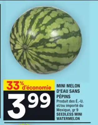 Super C Mini melon d'eau sans pépins | seedless mini watermelon offer