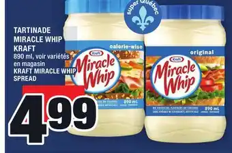 Super C Tartinade miracle whip kraft | kraft miracle whip spread offer