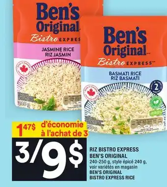 Super C Riz bistro express ben's original | ben's original bistro express rice offer