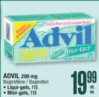 Jean Coutu Advil 200 mg ibuprofen offer