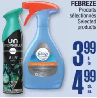 Jean Coutu Febreze selected products offer