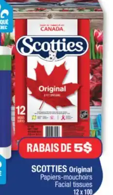 Jean Coutu Scotties original facial tissues offer