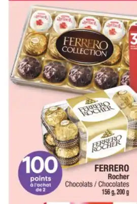 Jean Coutu Ferrero rocher chocolats offer