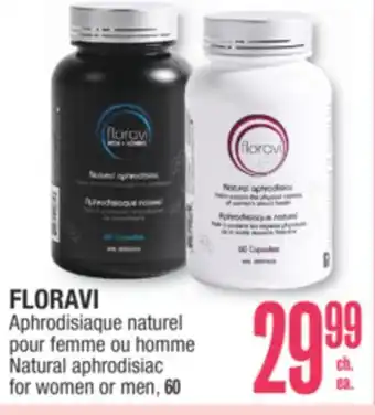 Jean Coutu Floravi natural aphrodisiac for women or men, 60 offer